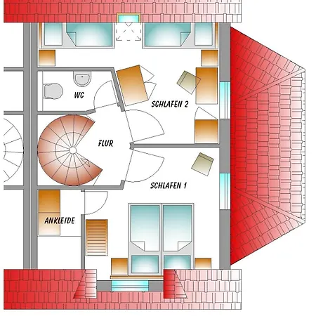 Haus Hinter Der Duene Apartman Zingst